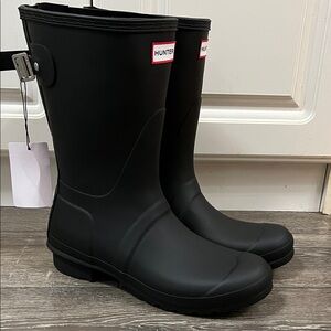 Hunter Original short rain boots size 9 new